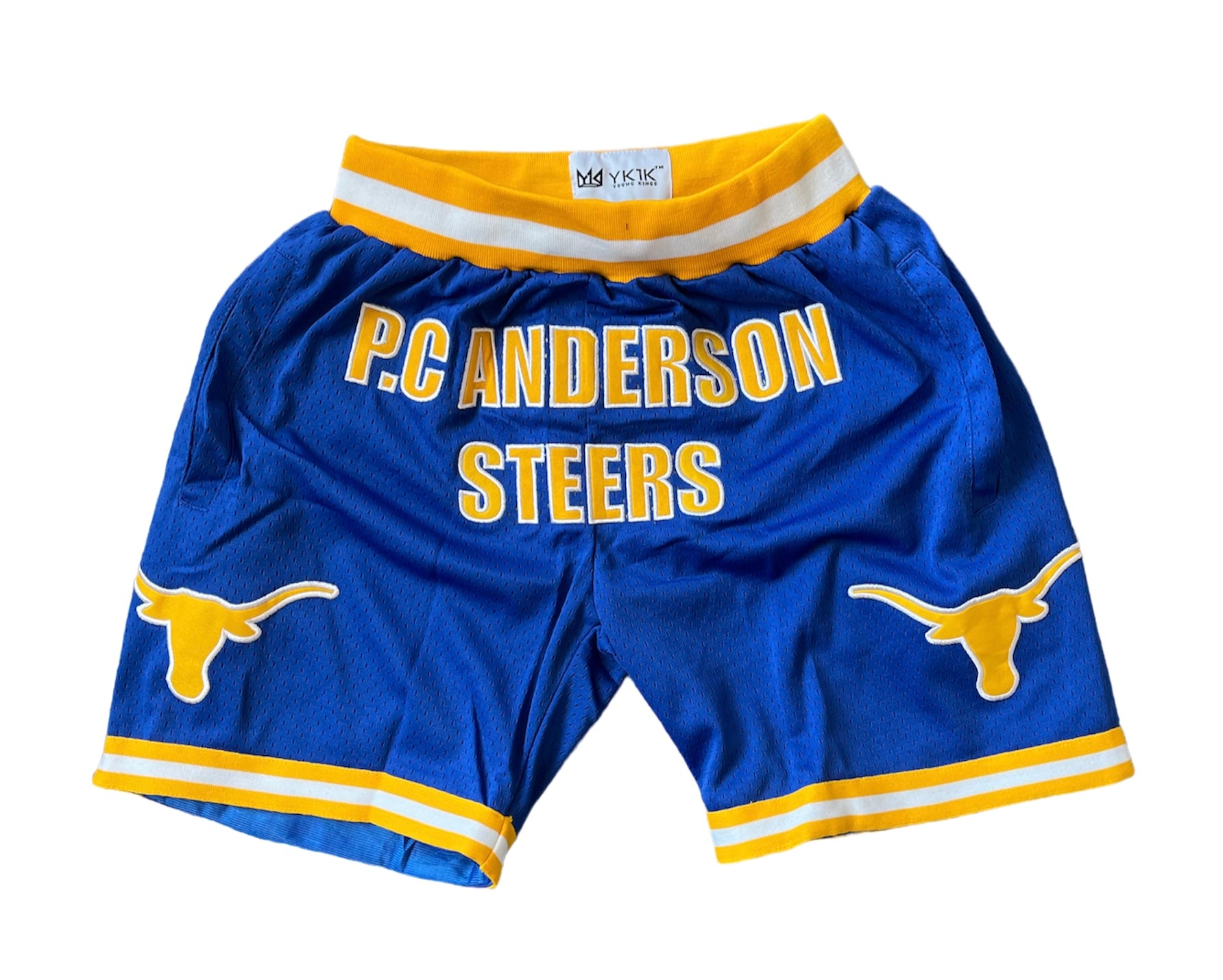 Golden State Warriors Blue JUST DON Shorts