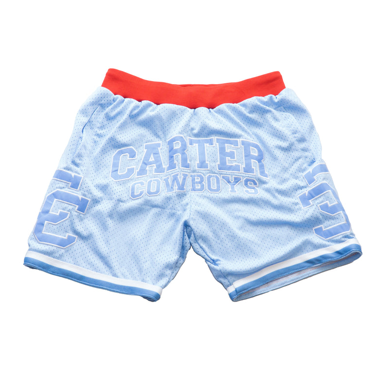 Dallas Carter Basketball Shorts Baby Blue – yk1k