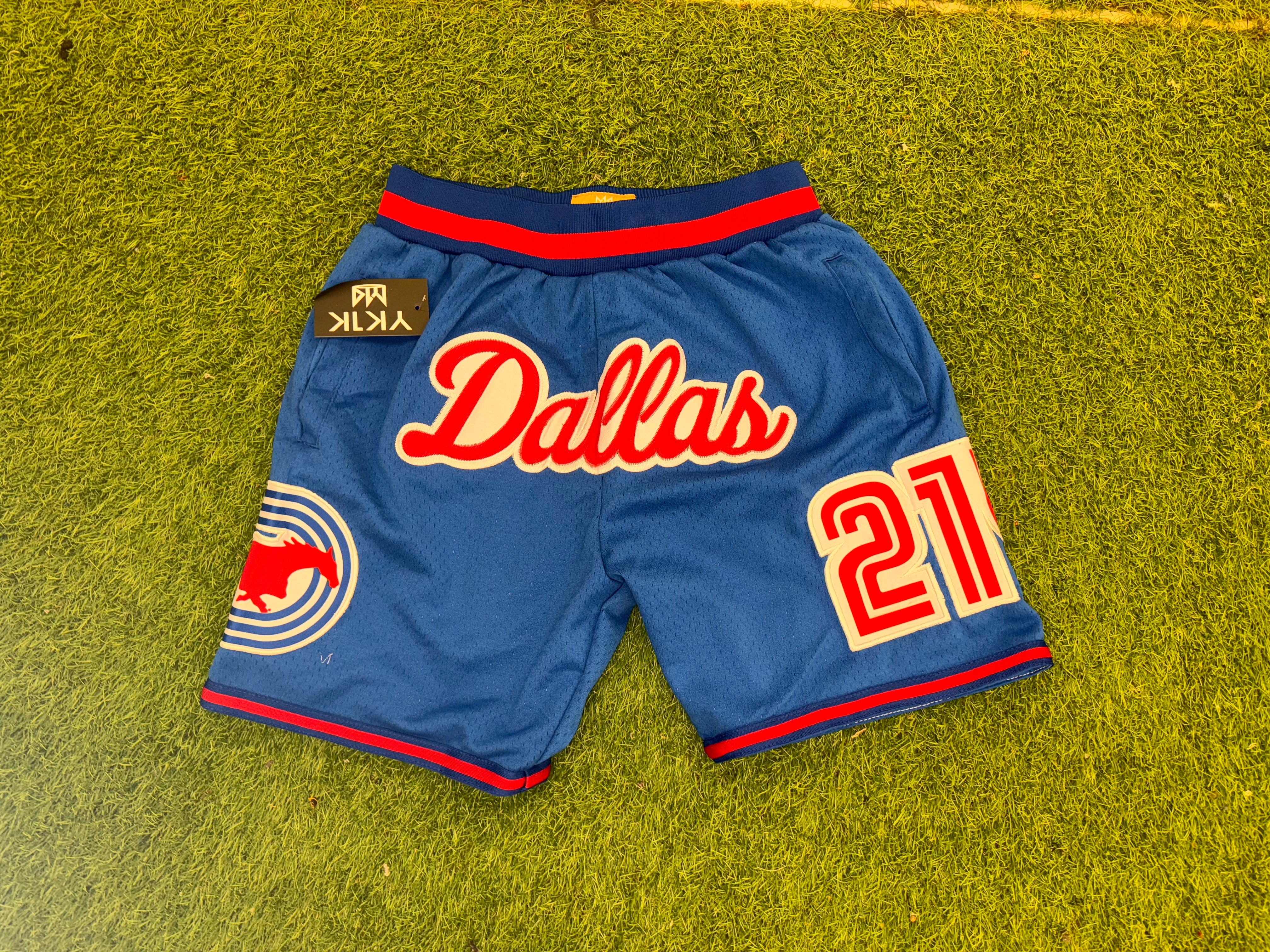 SMU Basketball Shorts BLUE 214