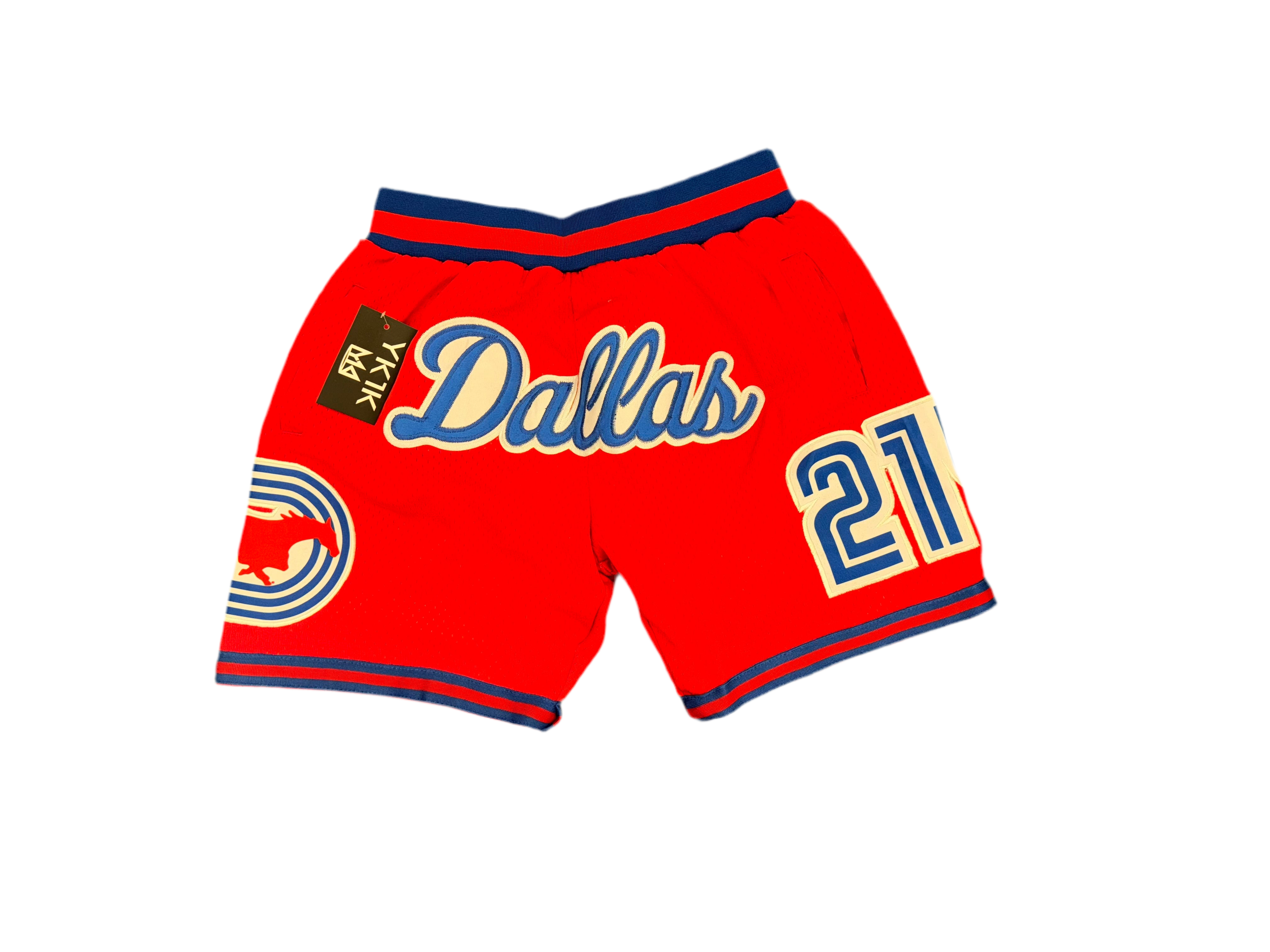 SMU Basketball Shorts RED 214