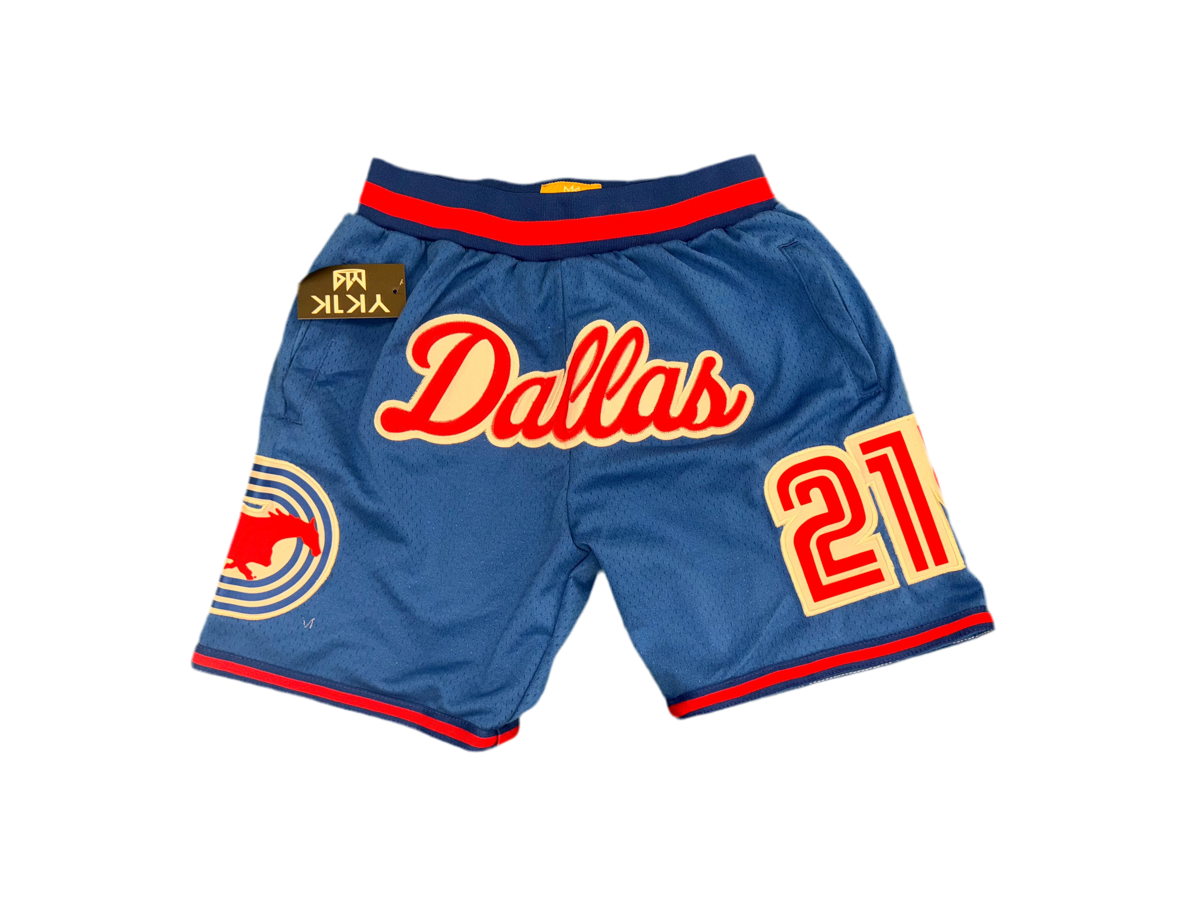 SMU Basketball Shorts BLUE 214