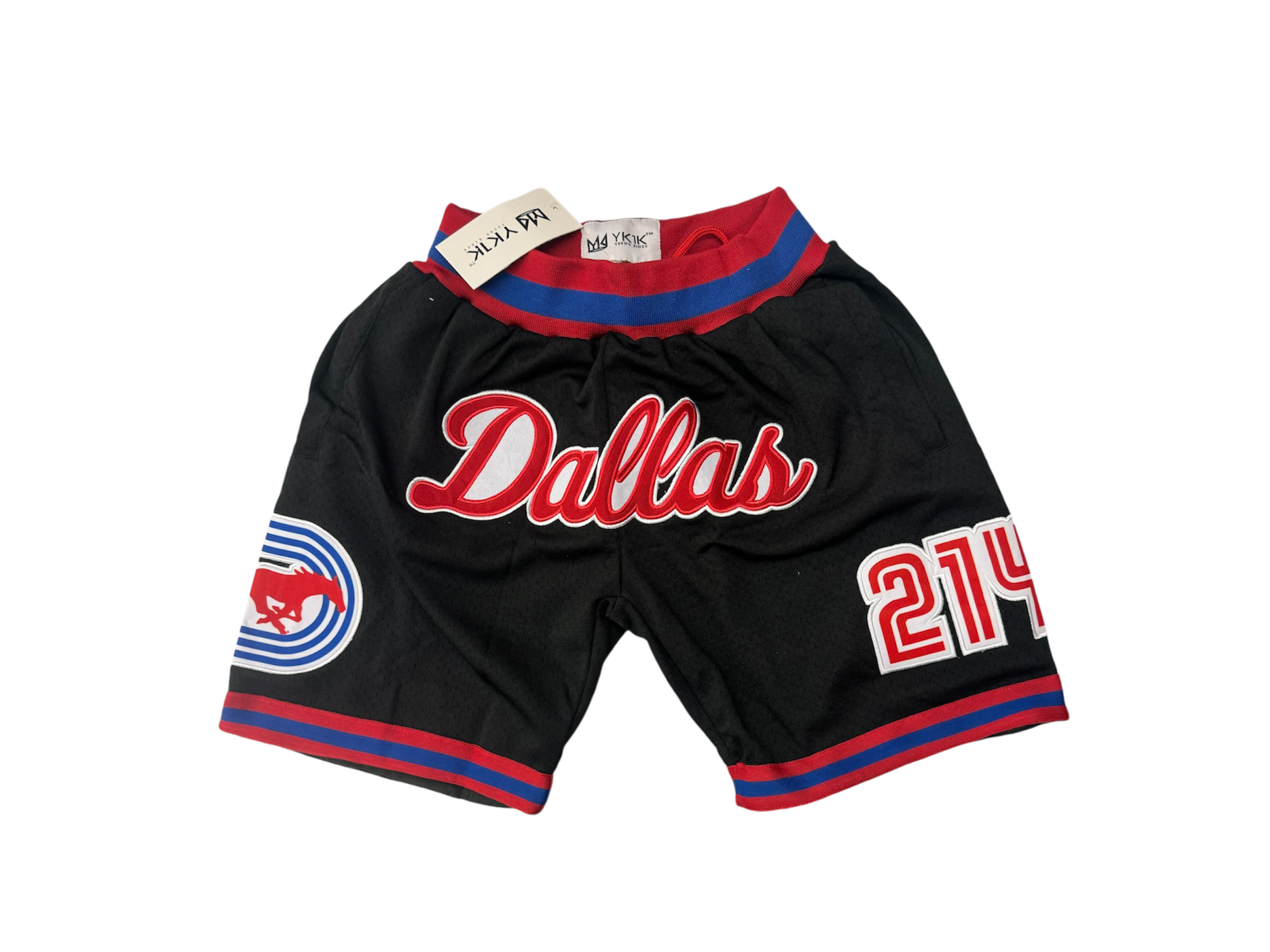 SMU Basketball Shorts Black 214