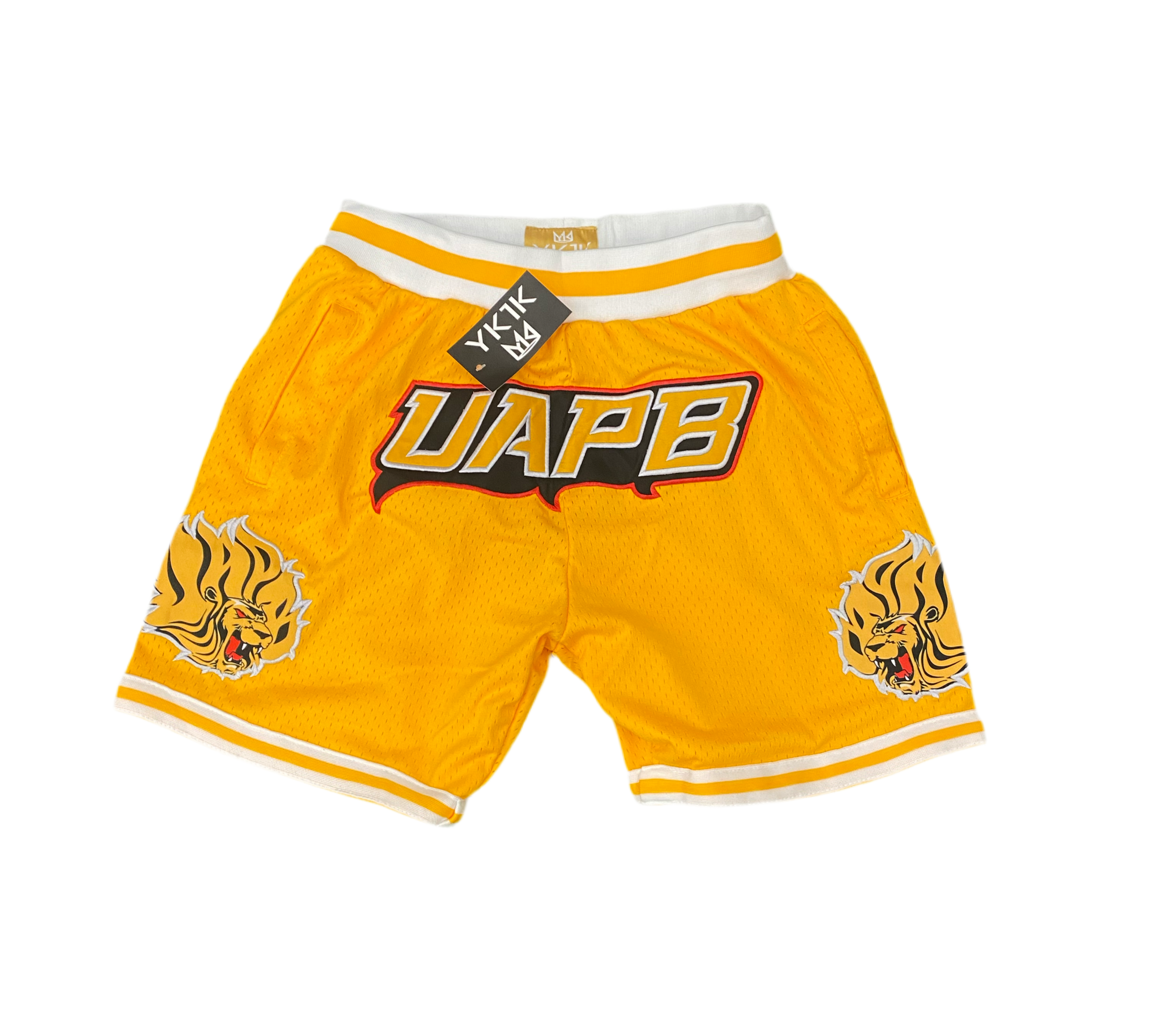 UAPB BASKETBALL SHORTS GOLD