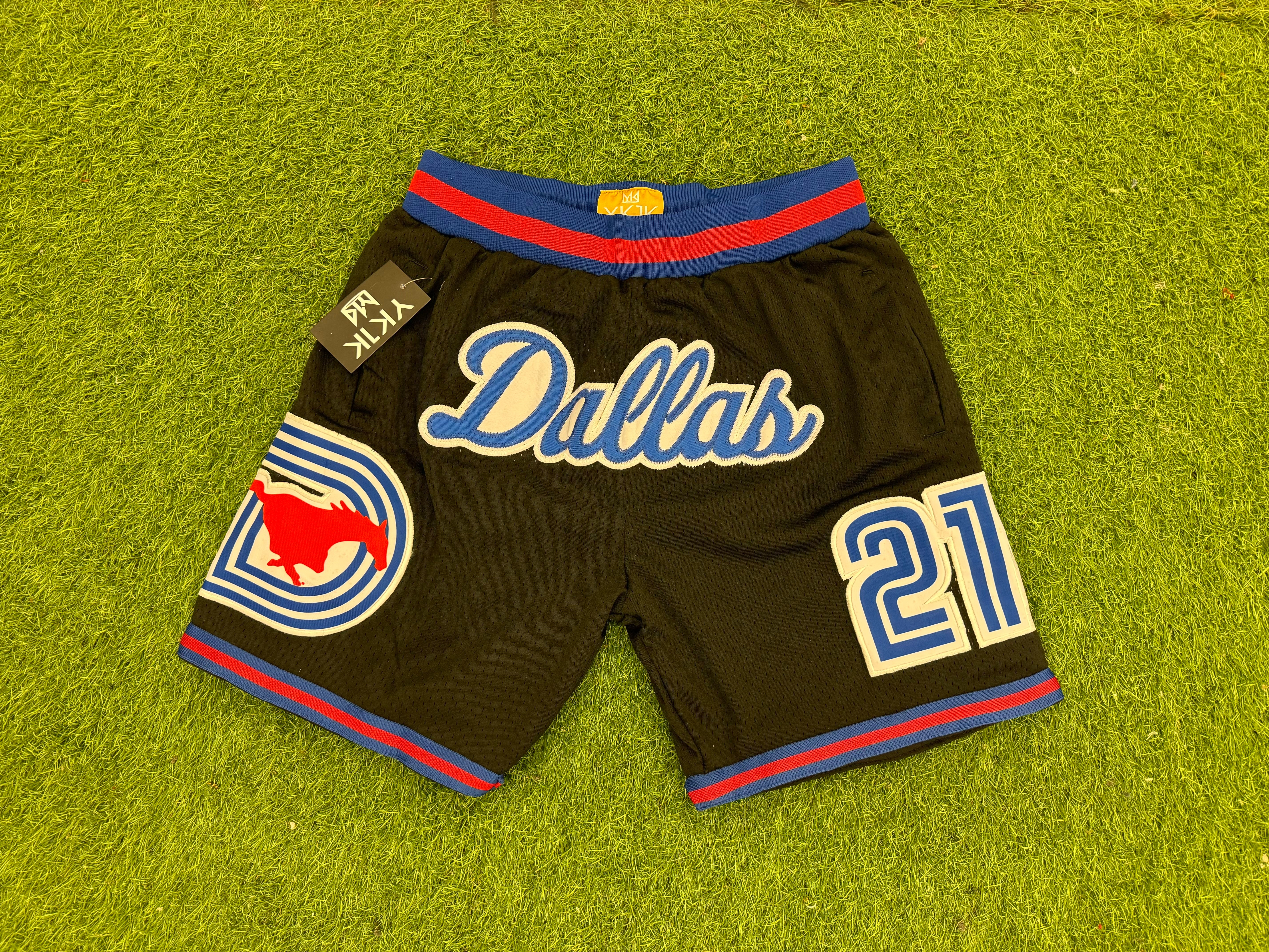 SMU Basketball Shorts Black 214