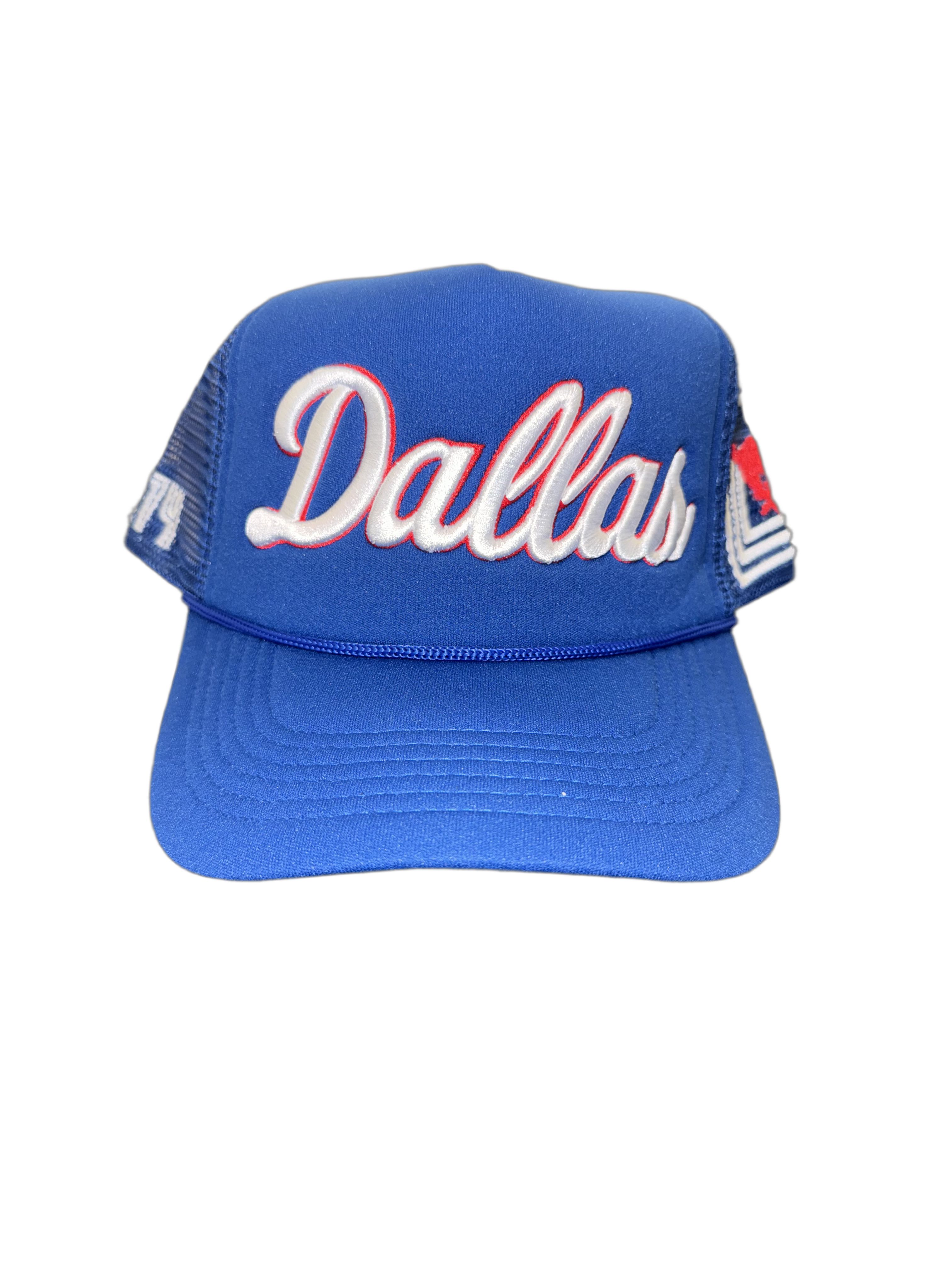 SMU TRUCKER HATS Blue  214