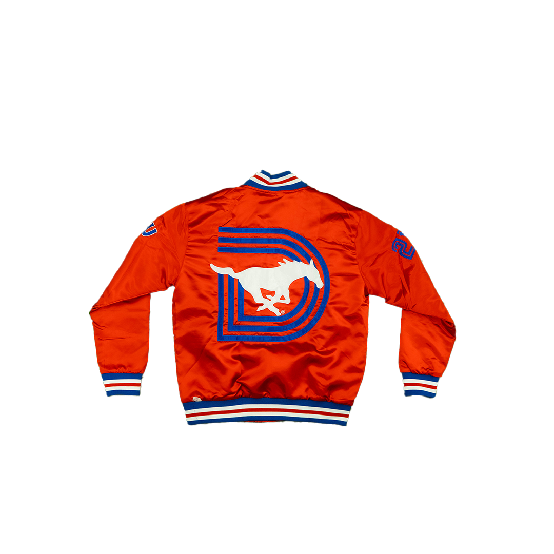 Smu/ YK1K SATIN VARSITY JACKET Red PRE-ORDER