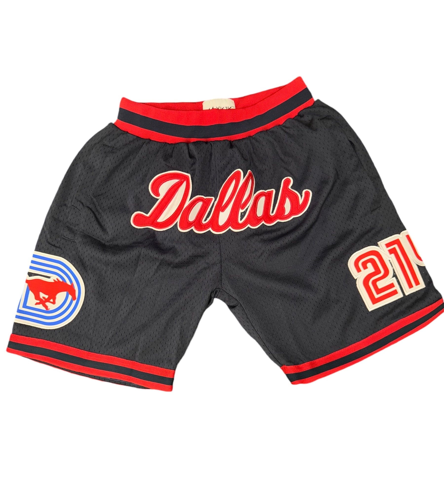 SMU Basketball Shorts Navy 214