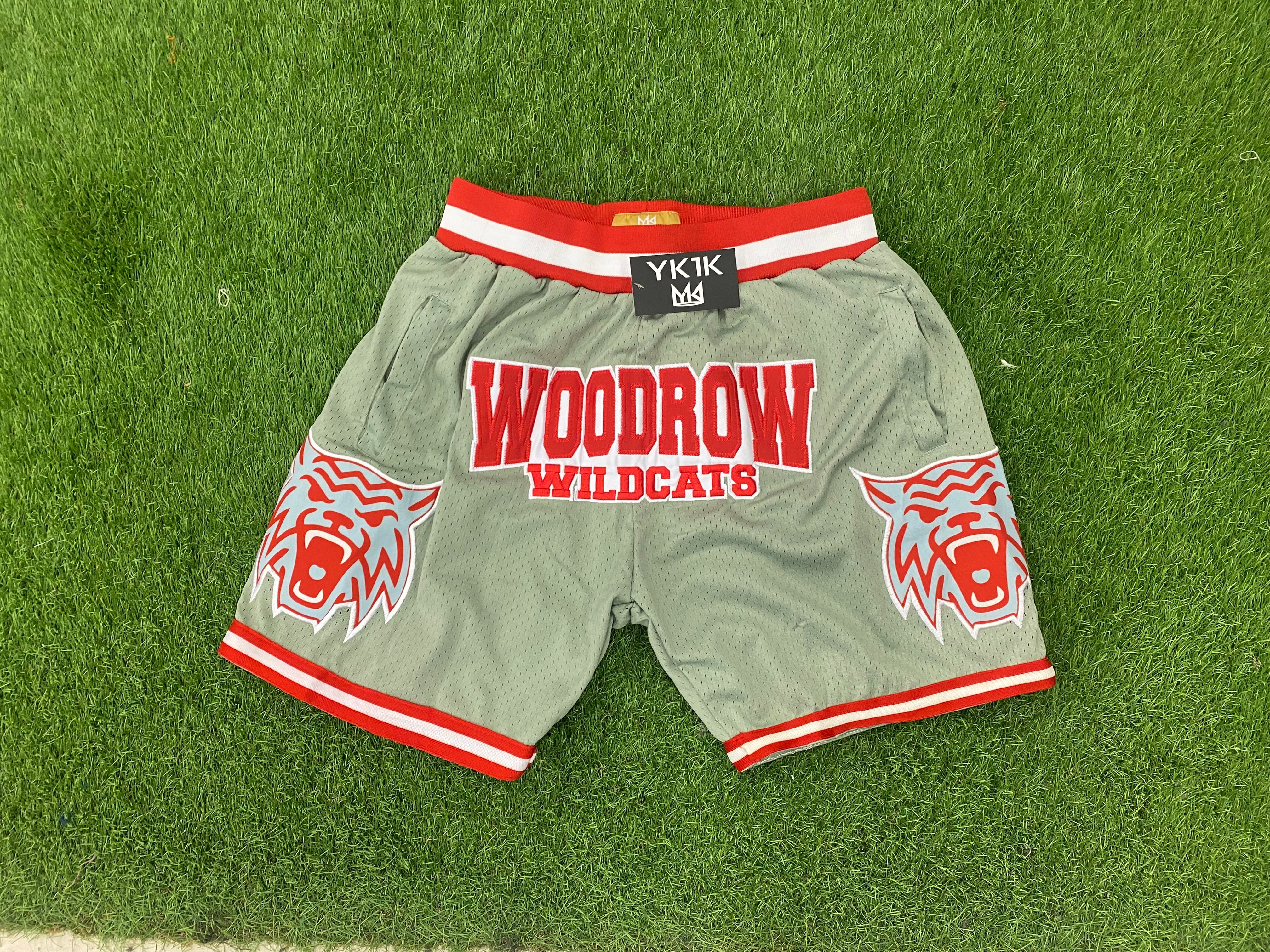 WOODROW WILDCATS BASKETBALL GREY SHORTS