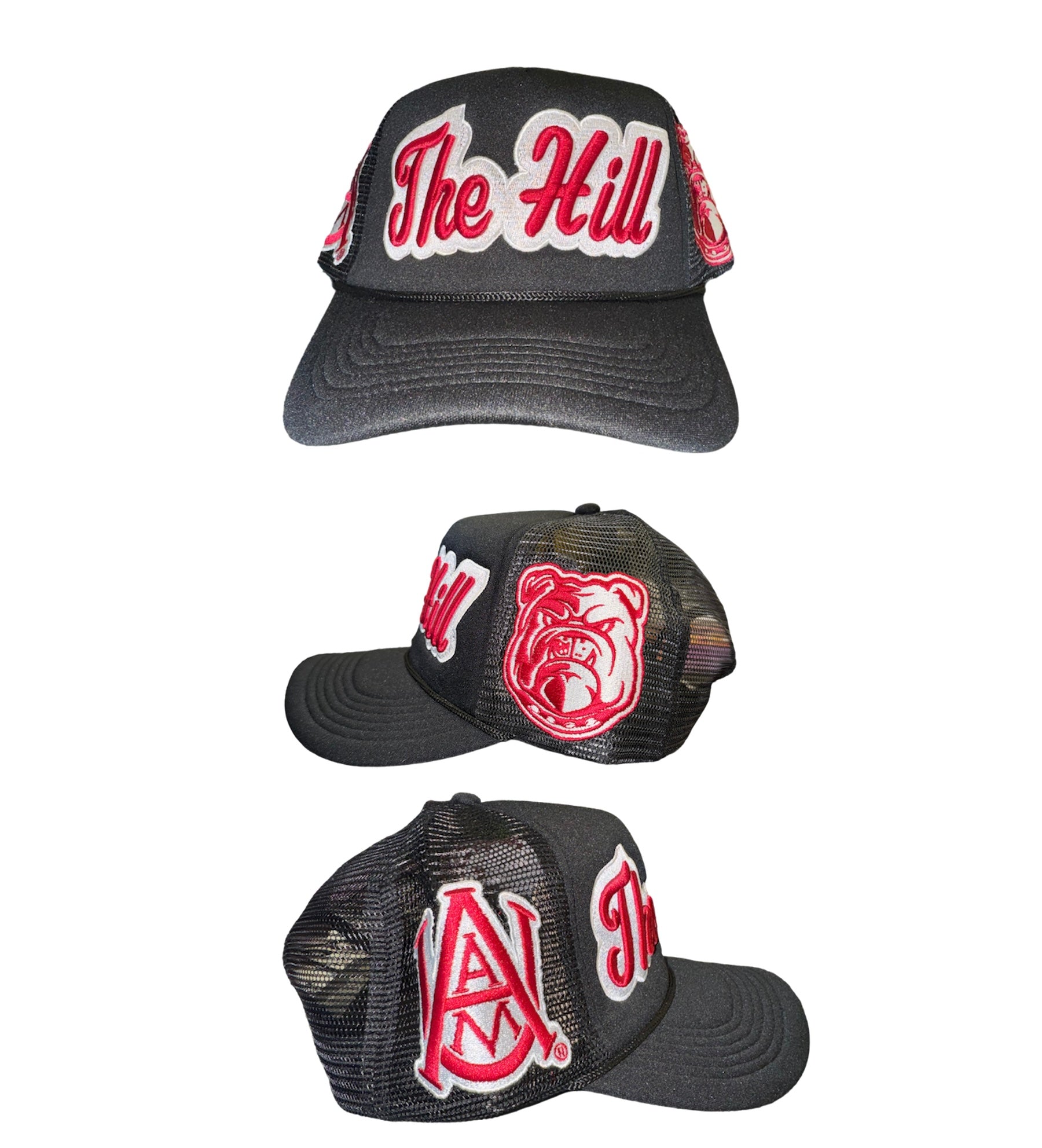 ALABAMA A & M TRUCKER HATS Black