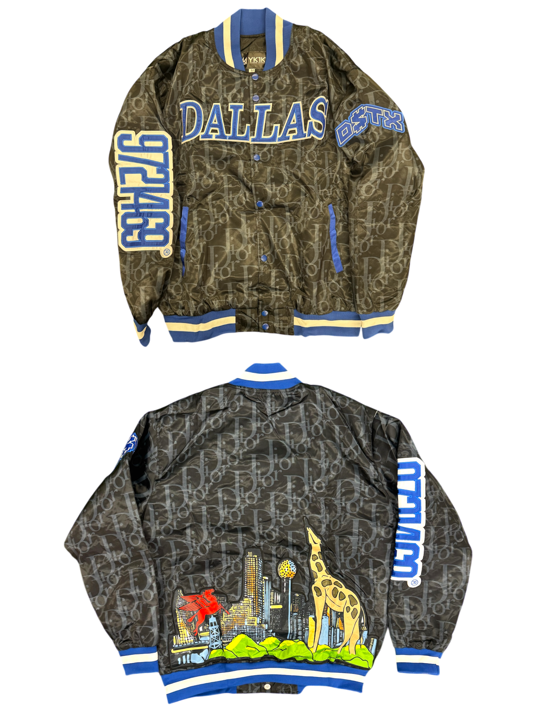 THIS IS DALLAS VARSITY JACKET DIOR