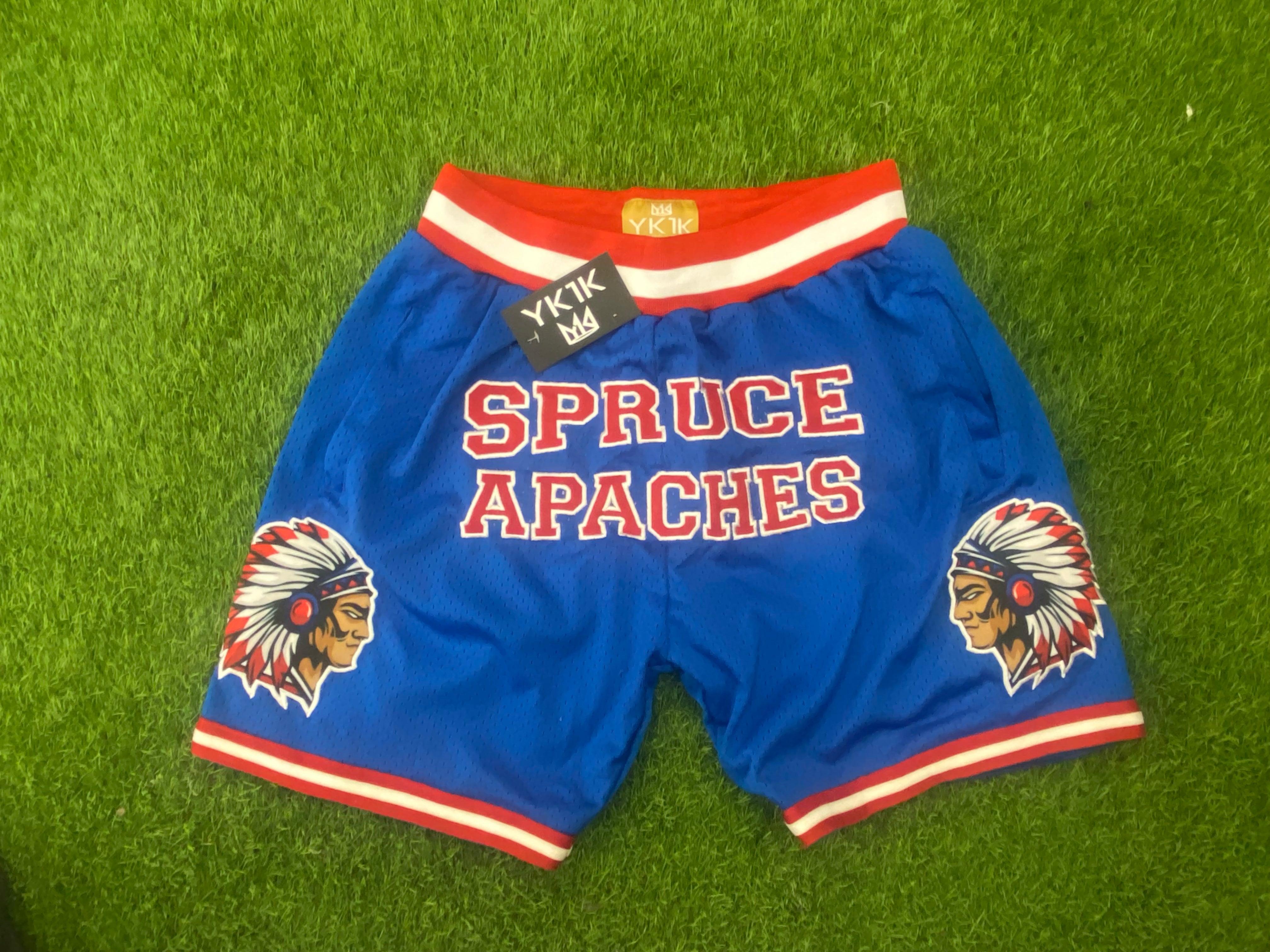 SPRUCE APACHES BASKETBALL SHORTS 2024