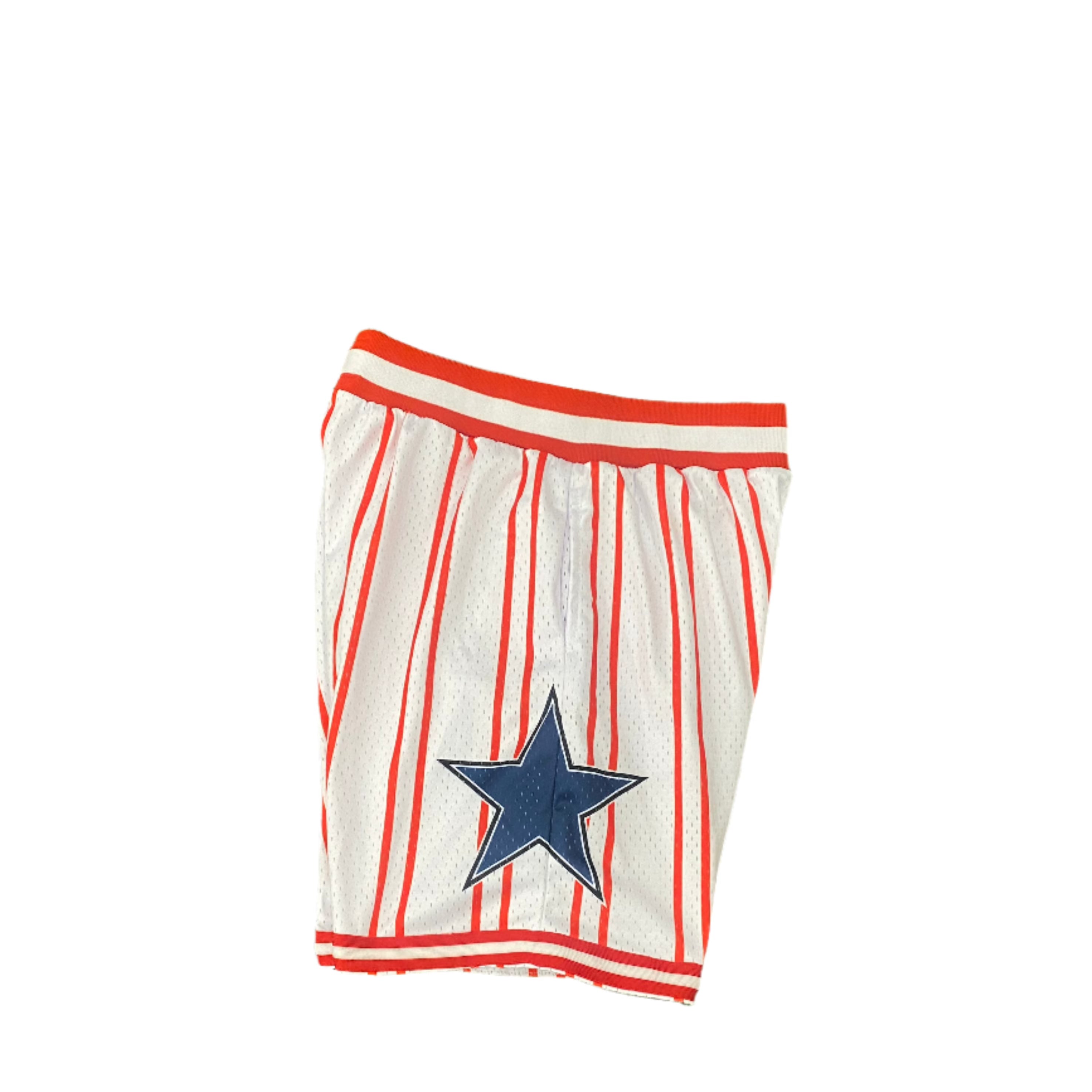 YK1K 2024 Olympic Shorts White with Red Pinstripes