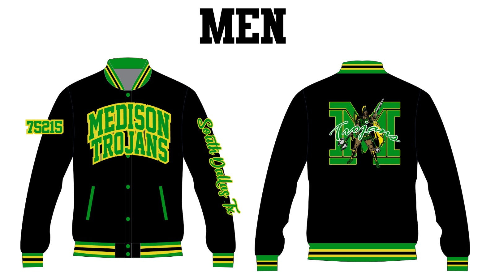 MADISON  YK1K SATIN VARSITY JACKET PRE-ORDER