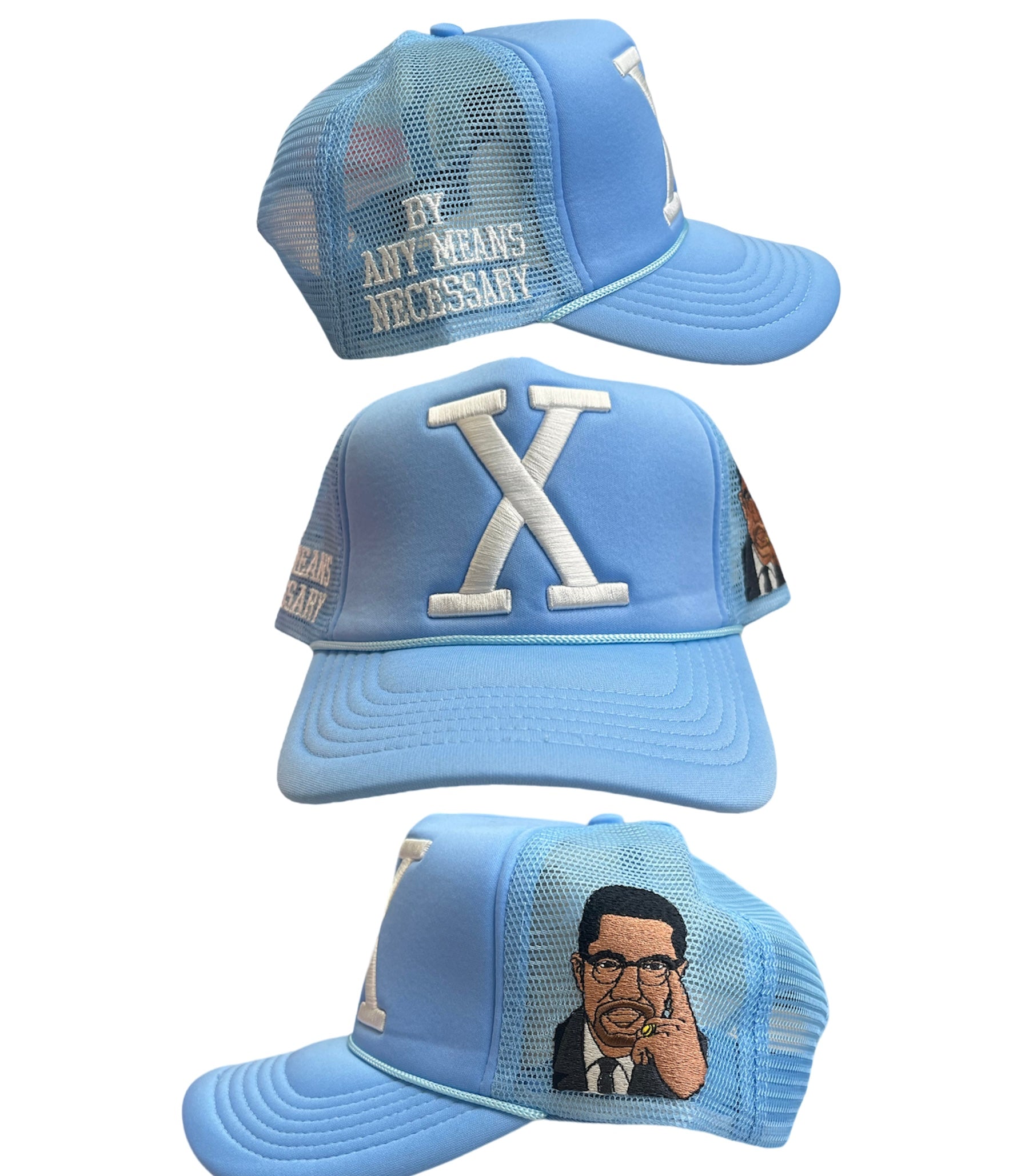 MALCOLM X TRUCKER HATS