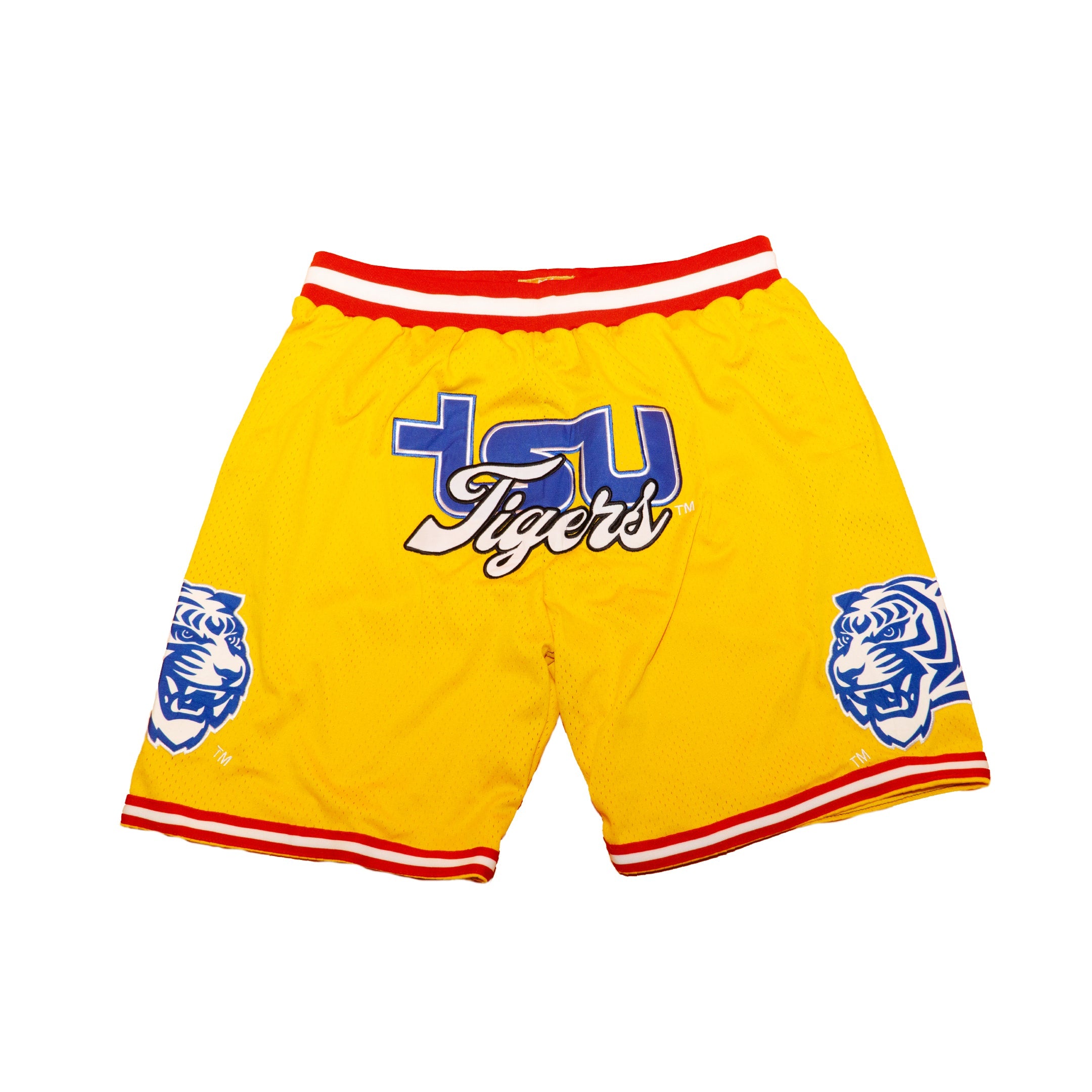 TSU TIGER BASKETBALL SHORTS GOLD